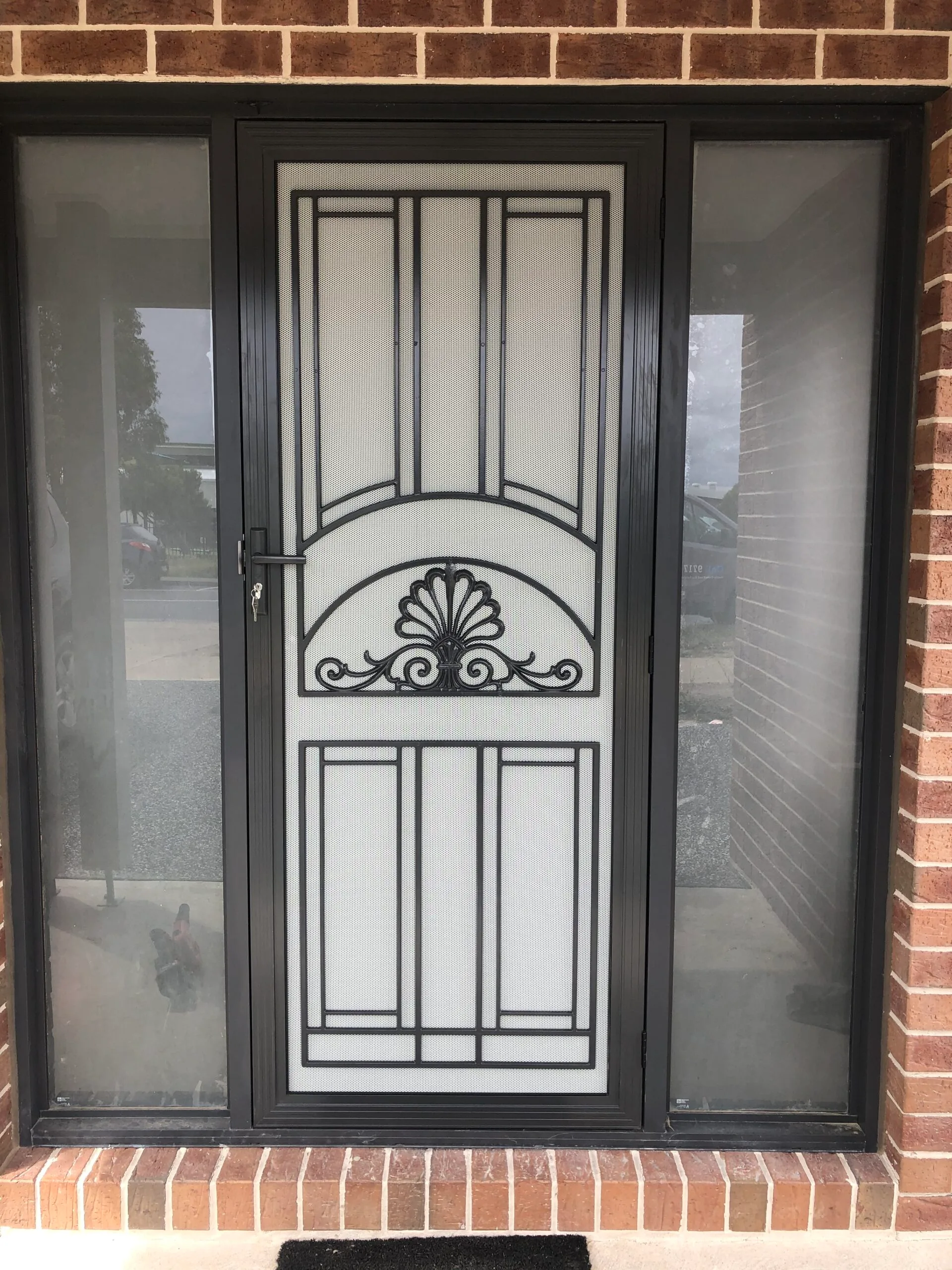 Aluminium casting doors