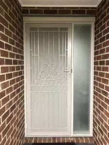 Aluminium casting doors