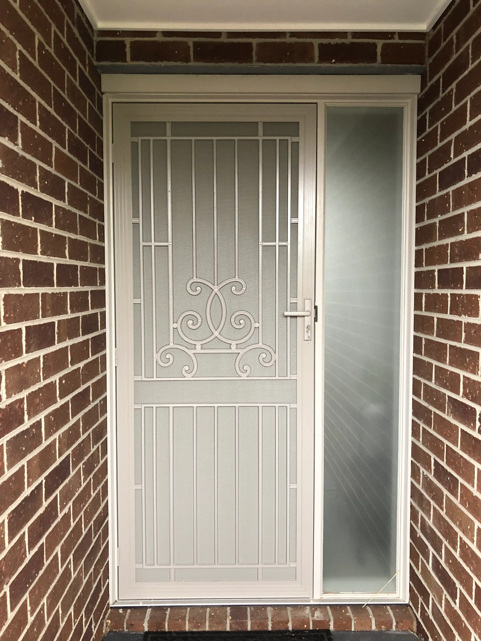 Aluminium casting doors