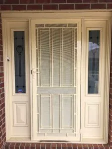 Aluminium casting doors