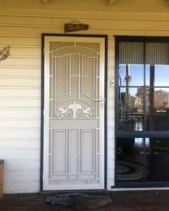 Aluminium casting doors