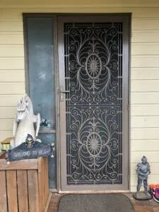 Aluminium casting doors