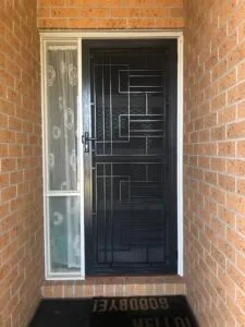 Aluminium casting doors